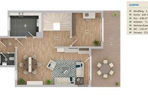 Gepflegtes, attraktives Reihenmittelhaus in bevorzugter Wohnlage – Die vollständige Adresse der Immobilie erhältst du vom Anbieter., 56751 Polch – Vorschaubild 32