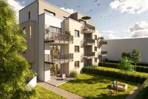 Neubau in KA-Durlach (Aue):  Geräumige 2- Zi.-ETW mit Terrasse und Garten – 76227 Durlach, Karlsruhe – Vorschaubild 3