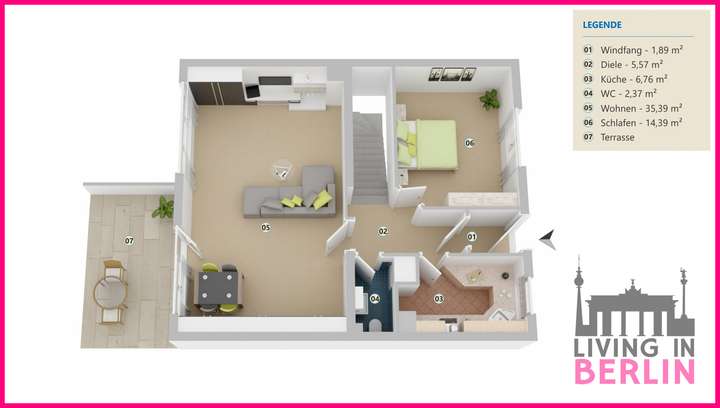 Grundriss Erdgeschoss