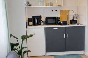 Moderne 1-Zimmer-Wohnung in Düsseldorf – inkl. neuer Möbel – Gustav-Poensgen-Straße 33, 40215 Friedrichstadt, Düsseldorf – Vorschaubild 9