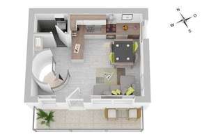 Ihr eigenes kleines Refugium – verborgen im ruhigen Seitenhaus