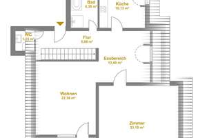 5-Zimmer-Maisonettewohnung mit Balkon und Garage auf tollem Grundstück am Brasselsberg – Die vollständige Adresse der Immobilie erhältst du vom Anbieter., 34132 Brasselsberg, Kassel – Vorschaubild 12