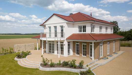 Bild von Neubau Villa in Feldrandlage