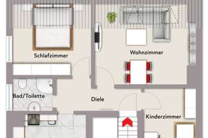 Gemütliches wohnen in dörflicher Umgebung... – Die vollständige Adresse der Immobilie erhältst du vom Anbieter., 46244 Kirchhellen-Mitte, Bottrop – Vorschaubild 9