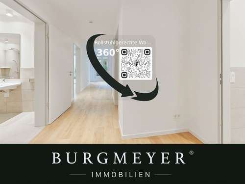 Abbildung zu Zentrales, rollstuhlgerechtes Wohnen mit stilvollem Komfort - 2 Zimmer - 72 m²