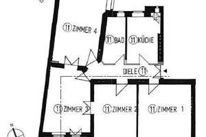 150 qm Altbauwohnung mit 4 Zimmern am Landwehrkanal, vermietet – Paul-Lincke-Ufer 38, 10999 Kreuzberg, Berlin – Vorschaubild 15
