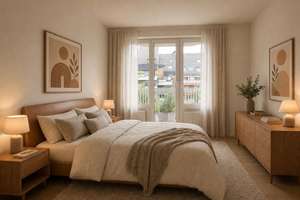 Helle 2-Zimmer-Wohnung mit Balkon, Aufzug und Tiefgaragenstellplatz in Köln-Marienburg – 50968 Marienburg, Köln – Vorschaubild 3