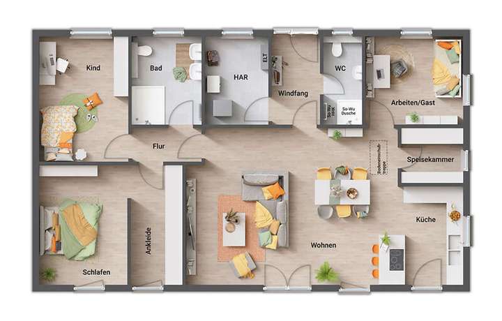 Grundriss-Bungalow-131-Indi-V4