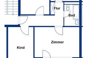 Entspannt wohnen im Grünen: 3 Zimmer mit Balkon und Badewanne – Robert-Schuman-Str. 1, 38444 Detmerode, Wolfsburg – Vorschaubild 2