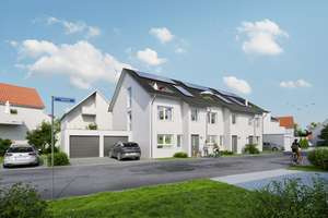 Reiheneckhaus NB mit Garage direkt am Haus und kleiner Garten - Baubeginn 2025