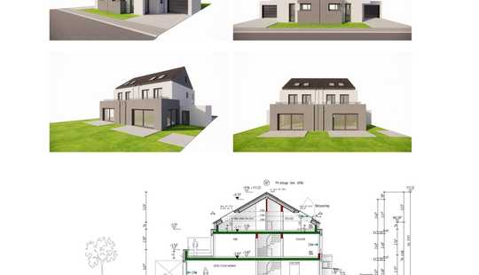 Bild von Neubau Doppelhaushälfte mit Garage und Stellplatz in BEST LAGE