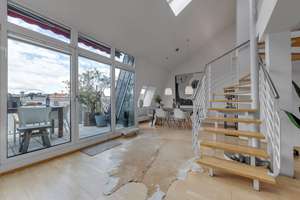 Über den Dächern Düsseldorfs – Maisonette mit Weitblick im Herzen Pempelforts – Die vollständige Adresse der Immobilie erhältst du vom Anbieter., 40477 Pempelfort, Düsseldorf – Vorschaubild 7