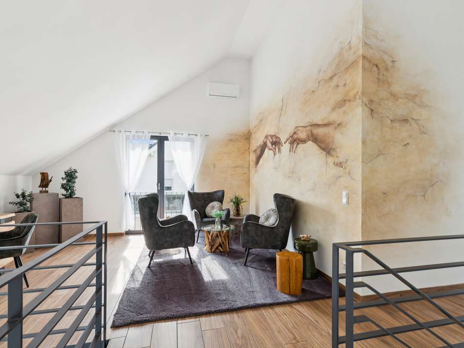 Dachgeschoss Lounge