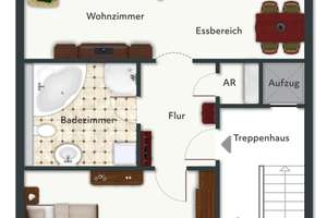 Vermietet & wertbeständig – 2-Zimmer-Wohnung mit Aufzug, zwei Balkonen und Garage – Die vollständige Adresse der Immobilie erhältst du vom Anbieter., 46145 Sterkrade-Nord, Oberhausen – Vorschaubild 10