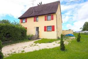 ruhig, in zweiter Baureihe, freistehend, großes Grundstück, 3 Geschosse mit Aussicht, entkerntes ... – Die vollständige Adresse der Immobilie erhältst du vom Anbieter., 88521 Ertingen – Vorschaubild 2