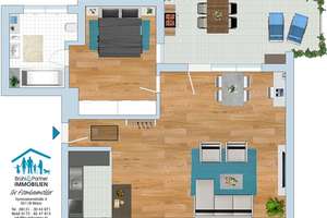 Sanierte Studiowohnung - grandioser Fernblick von Ihrer Dachterrasse mit Tiefgaragenstellplatz – Die vollständige Adresse der Immobilie erhältst du vom Anbieter., 55129 Hechtsheim, Mainz – Vorschaubild 13