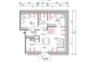 Trier-Feyen neue Maisonettewohnung mit Flair, moderner Heiztechnik  sowie toller Weitsicht – Die vollständige Adresse der Immobilie erhältst du vom Anbieter., 54294 Feyen/Weismark, Trier – Vorschaubild 4
