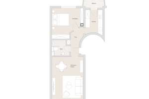 Moderne 2 Zimmer City Wohnung inkl Designer Küche & Balkon – Kriegerstrasse 10, 70191 Heilbronner Straße, Stuttgart – Vorschaubild 6