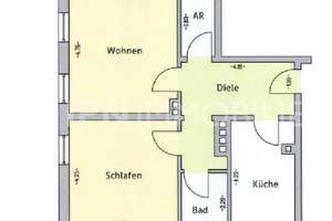 Reutershagen, helle 2 Zimmerwohnung – Die vollständige Adresse der Immobilie erhältst du vom Anbieter., 18069 Reutershagen, Rostock – Vorschaubild 2