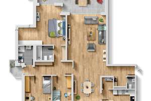 Exklusives Wohnen auf gehobenem Niveau – Großzügige 4-Zimmer-Wohnung mit Terrasse und Einbauküche! – Die vollständige Adresse der Immobilie erhältst du vom Anbieter., 40470 Mörsenbroich, Düsseldorf – Vorschaubild 21
