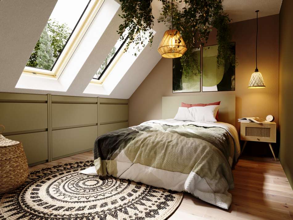 Wohnbeispiel Schlafen SW DFF