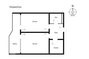 Renovierte 2-Zimmer-Wohnung mit Balkon und Tiefgarage in Heidelberg-Handschuhsheim – Die vollständige Adresse der Immobilie erhältst du vom Anbieter., 69121 Handschuhsheim, Heidelberg – Vorschaubild 18