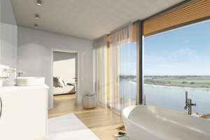 WE A2.11 -Penthouse-Maisonette-Wohnung im Rheinblick Krefeld mit 191m² – Die vollständige Adresse der Immobilie erhältst du vom Anbieter., 47829 Uerdingen, Krefeld – Vorschaubild 6