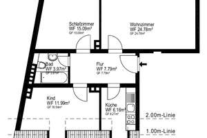 Helle Dachgeschoßwohnung zum provisionsfreien Erwerb mit 3 Zimmern und Balkon – August-Bier-Straße 6, 53129 Kessenich, Bonn – Vorschaubild 2