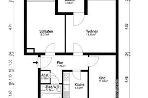 3-Zimmer-Wohnung in Duisburg-Bissingheim – Seitenhorst 3, 47279 Bissingheim, Duisburg – Vorschaubild 8