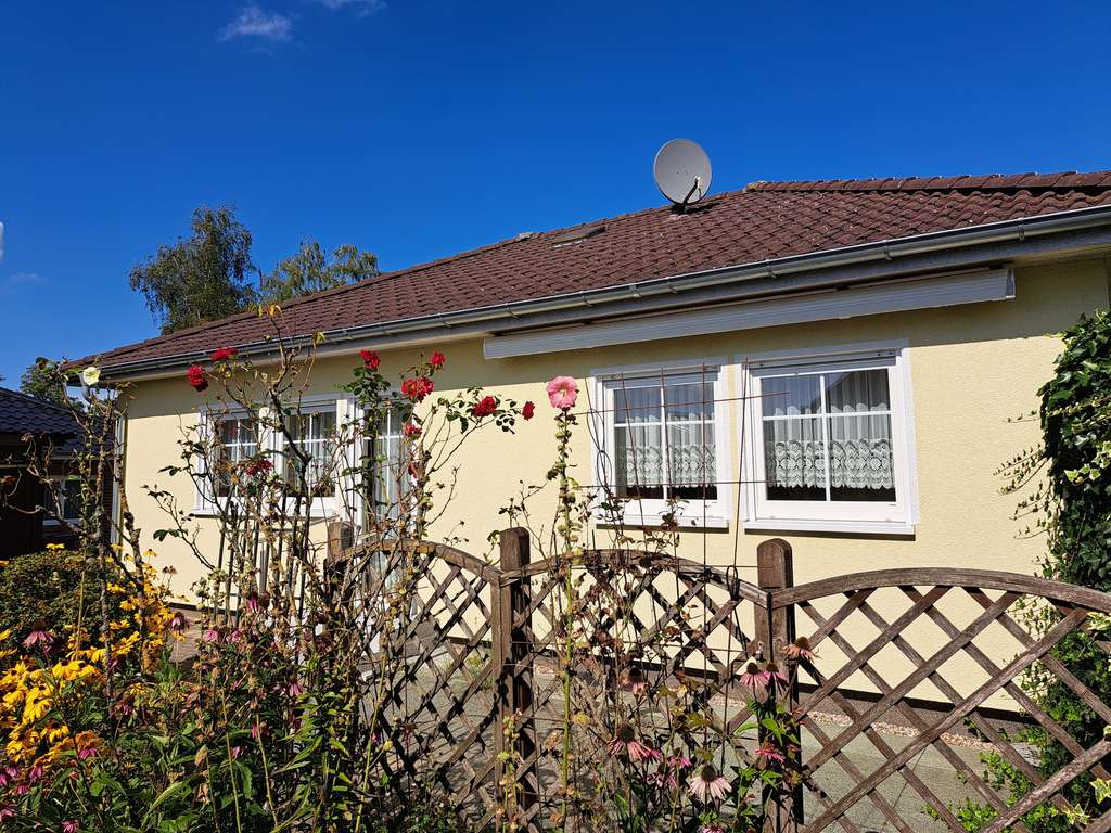 Altersgerechtes Wohnen auf einer Ebene - Gemütlicher 2-Zimmer-Bungalow