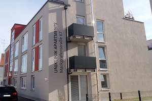 Möblierte, neuwertige 1-Zimmer-Wohnung mit Balkon und Einbauküche Nähe Uniklinikum