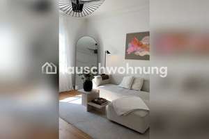 Tauschwohnung: Schöne 3 Zimmer Altbauwohnung in Pempelfort mit Balkon