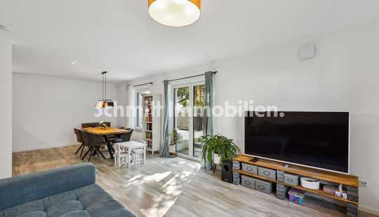 Bild von Wie ein Stadthaus – Charmante Maisonette-ETW mit Terrasse & Garten in Mörfelden