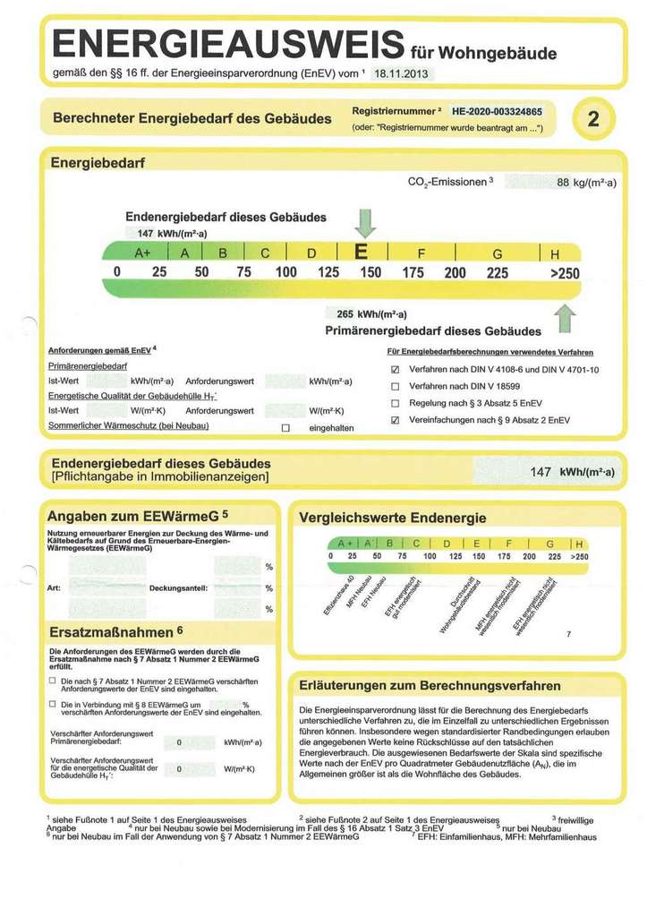 Immobilie in Dieburg - Stilvolle 2-ZKB-Wohnung in gepflegtem Mehrfamilienhaus im Herzen von Dieburg - Bild 1