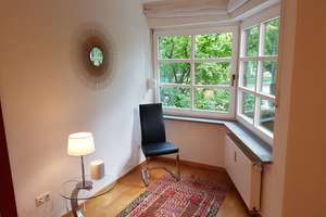 Helle, stilvoll möblierte 2-Zimmer-Wohnung im Münchner Villenviertel – direkt am Nymphenburger Kanal – Nördliche Auffahrtsallee 43, 80638 Nymphenburg, München – Vorschaubild 8