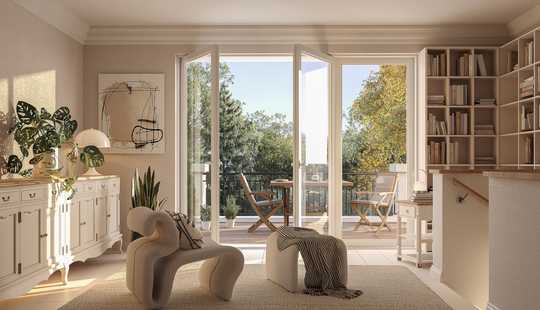 Bild von Stadthaus in Blankenese: Garten, Dachterrasse, Stellplatz, A+!