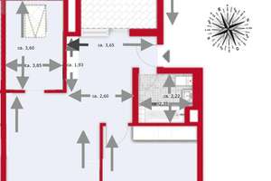 2,5 Zimmer-Wohnung mit grosser Terrasse in zentraler Lage von Kehl – Die vollständige Adresse der Immobilie erhältst du vom Anbieter., 77694 Kehl – Vorschaubild 23