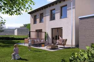 Modernes Doppelhaus 98 m² auf zwei Etagen im KfW-55 Standard | KfW-Förderung bis 30.06.2026 – Bachstraße 10, 88276 Berg – Vorschaubild 1
