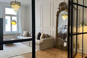Möbliert: Exklusive Altbauwohnung im Herzen des Glockenbachviertels – Hans-Sachs-Straße 12, 80469 Glockenbach, München – Vorschaubild 1
