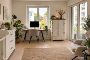 Exklusives Wohnen am Nockherberg – hochwertige 3,5-Zimmer-Wohnung mit Klimaanlage & zwei Balkonen – 81541 Obere Au, München – Vorschaubild 5