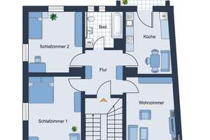 Gemütlicher Altbau direkt am Park. Helle 3-Zi-Whg mit großer Wohnküche & Balkon zum ruhigen Innenhof – Die vollständige Adresse der Immobilie erhältst du vom Anbieter., 80993 Alt-Moosach, München – Vorschaubild 22