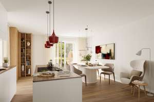 Hoheneckstraße Aubing: 2-Zimmer-Gartenwohnung mit großer Terrasse – Neubau, provisionsfrei