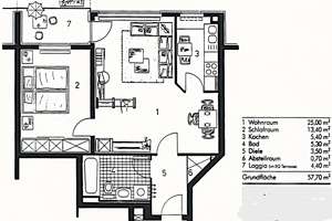 2-Zimmer Wohnung im 2. OG, frisch saniert in Fallersleben – Hahnenkamp 8, 38442 Fallersleben, Wolfsburg – Vorschaubild 5