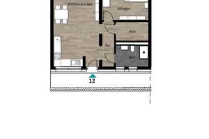 2-Zimmer Wohnung in Weitmar – Blankensteiner Str. 24, 44797 Weitmar-Mark, Bochum – Vorschaubild 4