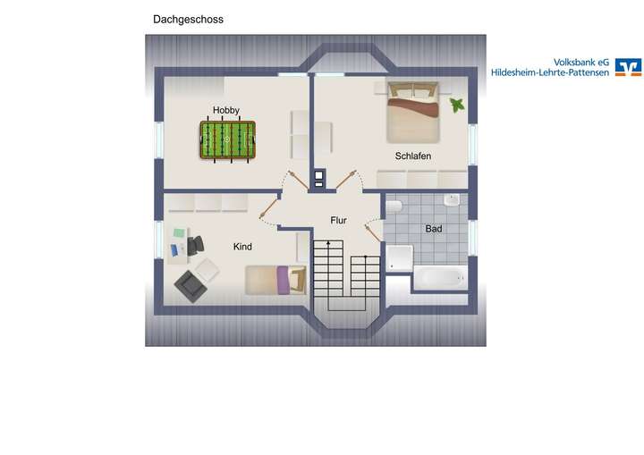 Grundriss Dachgeschoss