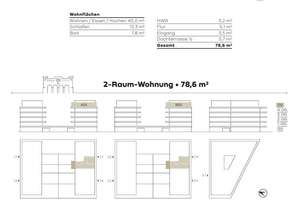 ** Erstbezug - 2 Zimmer in der Penthouse-Etage mit Top Einbauküche, Tageslichtbad & Dachterrasse ** – Kohlenstraße 29, 4107 Zentrum-Südost, Leipzig – Vorschaubild 20