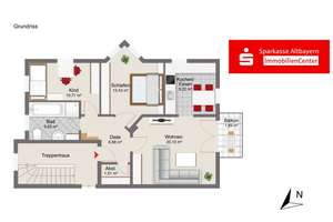 Ideal für Kapitalanleger - optimal geschnittene 3-Zimmer-Wohnung – Die vollständige Adresse der Immobilie erhältst du vom Anbieter., 86529 Schrobenhausen – Vorschaubild 9