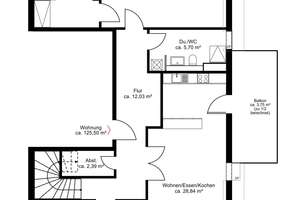 Ein Zuhause über den Dächern Großhaderns - Exklusives Penthouse im Blumenviertel – Die vollständige Adresse der Immobilie erhältst du vom Anbieter., 81377 Großhadern, München – Vorschaubild 8