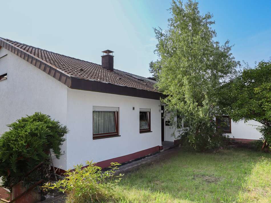 Gartenansicht Eingang