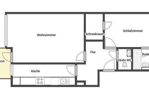Wohnung mit Süd-West-Balkon – Die vollständige Adresse der Immobilie erhältst du vom Anbieter., 14482 Babelsberg Süd, Potsdam – Vorschaubild 18